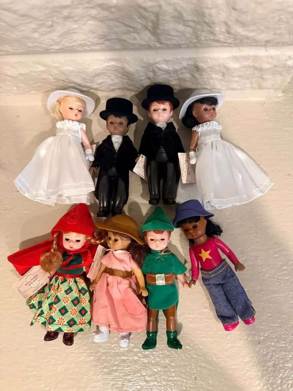 8 Madame Alexander 2002 McDonald's Happy Meal Collectible Dolls